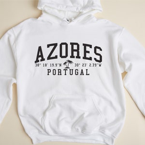 Azores Portugal Hooded Sweatshirt Azores Hoodie
