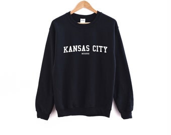 Kansas City Missouri Sweatshirt // Kansas City Unisex Crewneck