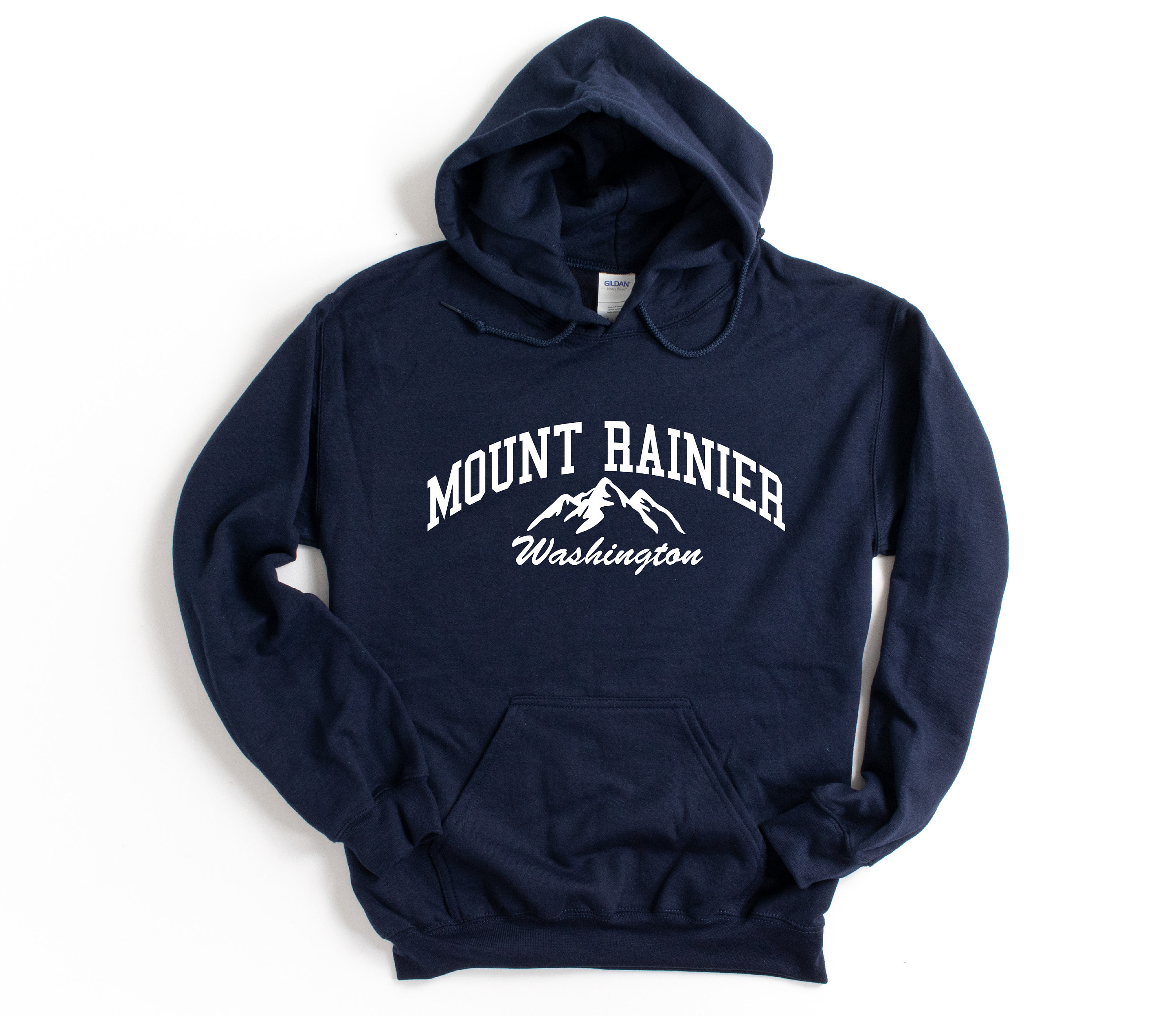 White Mountains New Hampshire Hooded Sweatshirt White Mountains 