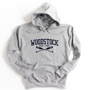Woodstock New York Hooded Sweatshirt Woodstock Hoodie