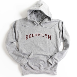 Brooklyn New York Hooded Sweatshirt  Unisex Brooklyn  Hoodie
