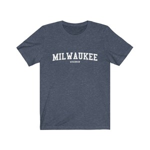 Milwaukee Wisconsin T-shirt unisexe Milwaukee Shirt