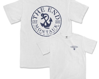 The End Montauk New York Comfort Colors T-Shirt