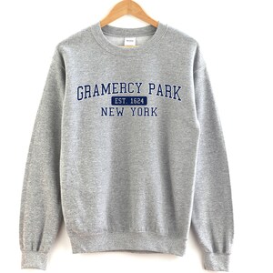 Gramercy Park New York Crewneck Sweatshirt Gramercy Park Crewneck