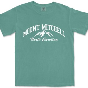 Mount Mitchell North Carolina Comfort Colors T-Shirt Mount Mitchell Shirt image 9