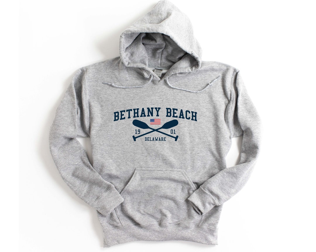 Bethany Beach Delaware Hooded Sweatshirt Unisex Bethany Beach Hoodie - Etsy