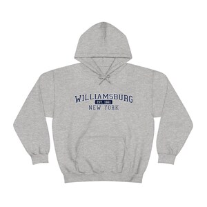 Williamburg New York Hooded Sweatshirt Williamburg Hoodie