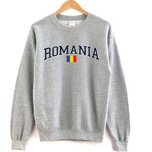 Romania Crewneck Sweatshirt Romania Crewneck