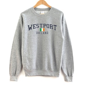 Westport Ireland Crewneck Sweatshirt Westport Crewneck