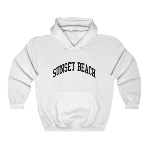 Sunset Beach North Carolina Sweatshirt Unisex Sunset Beach Collegiate Hoodie