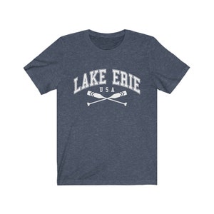Lake Erie USA T-Shirt Unisex Lake Erie Shirt