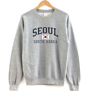 Seoul South Korea Sweatshirt Unisex  Seoul Crewneck