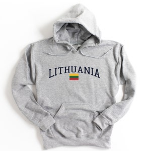 Lithuania Hooded Sweatshirt Lithuania Hoodie