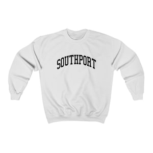 Southport Beach North Carolina Sweatshirt Unisex Collegiate Southport Crewneck