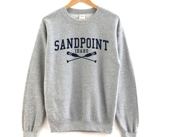 Sandpoint Idaho Sudadera con cuello redondo Sandpoint Cuello redondo