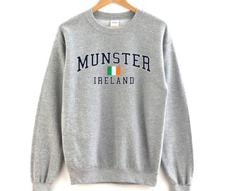 Munster Ireland Crewneck Sweatshirt Munster Crewneck