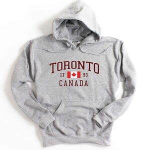 Toronto Canada Hooded Sweatshirt Unisex Toronto Hoodie