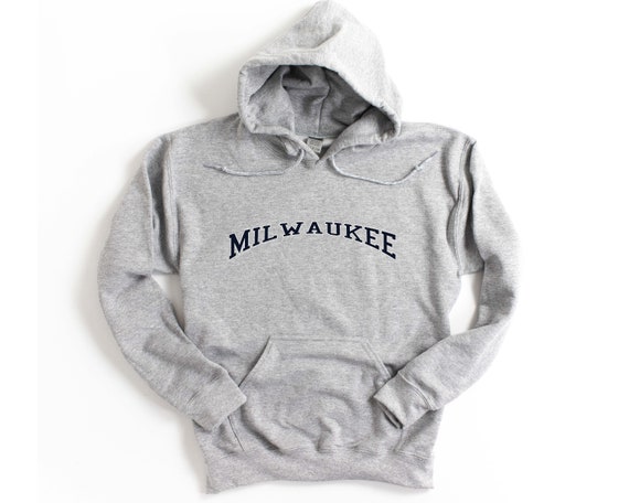 Milwaukee Wisconsin Hooded Sweatshirt Unisex Milwaukee Hoodie Etsy