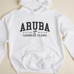 Aruba Caribbean Islands Hooded Sweatshirt Aruba Hoodie