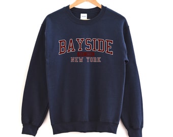 Bayside New York Crewneck Sweatshirt Bayside Crewnecks