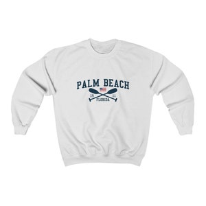 Palm Beach Florida Sweatshirt Palm Beach Unisex Crewneck
