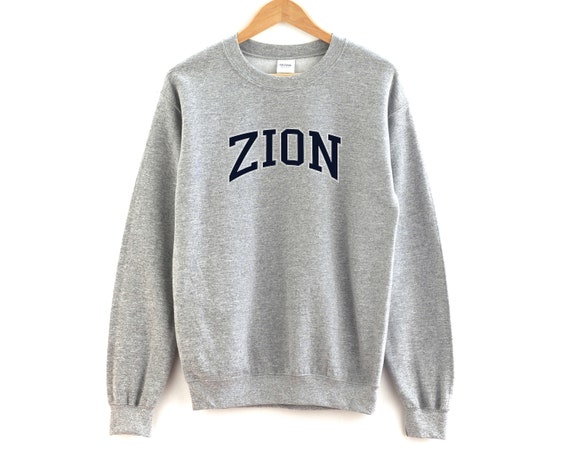 Zion National Park Sweatshirt Unisex Zion Utah Crewneck Etsy