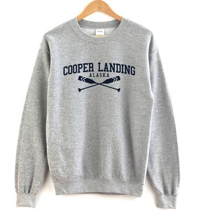 Cooper Landing Alaska Crewneck Sweatshirt Cooper Landing Crewneck