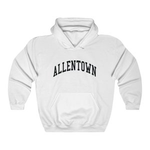 Allentown Pennsylvania Island Sweatshirt Unisex Allentown Collegiate Style Hoodie