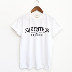 Zakynthos Greece Comfort Colors T-Shirt Zakynthos Shirt