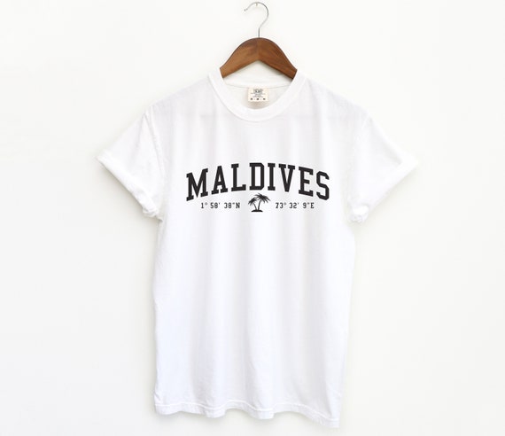 Maldives T-shirt Maldives Comfort Colors Shirt - Etsy