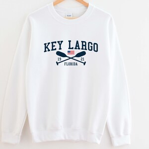 Key Largo Florida Sweatshirt Unisex Key Largo Crewneck