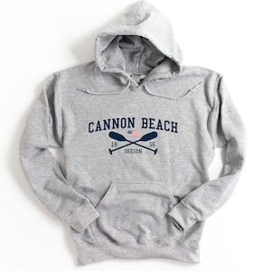 Cannon Beach Oregon Hooded Sweatshirt Unisex Cannon Beach Hoodie