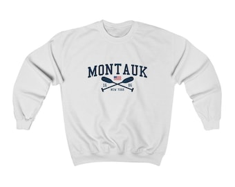 Montauk New York Sweatshirt Montauk Unisex Crewneck