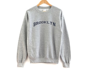 Brooklyn New York Sweatshirt  Unisex Brooklyn Crewneck