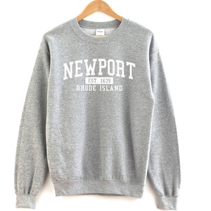 Newport Rhode Island Crewneck Sweatshirt Newport Crewneck