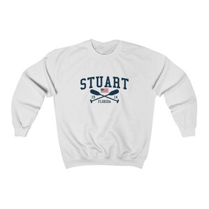 Stuart Florida Unisex Pullover Sweatshirt Stuart Crewneck