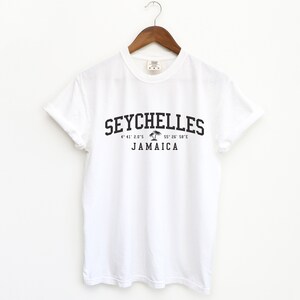 Seychelles Jamaica Comfort Colors T-Shirt Seychelles Shirt