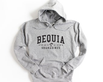 Bequia Grenadines Hooded Sweatshirt Bequia Hoodie