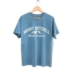 Mount Mitchell North Carolina Comfort Colors T-Shirt Mount Mitchell Shirt image 3
