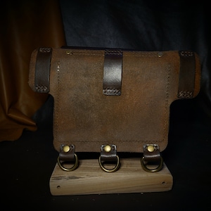 Forager's Waistpack DIY Belt Bag Leather Pattern with Tutorial Video image 5