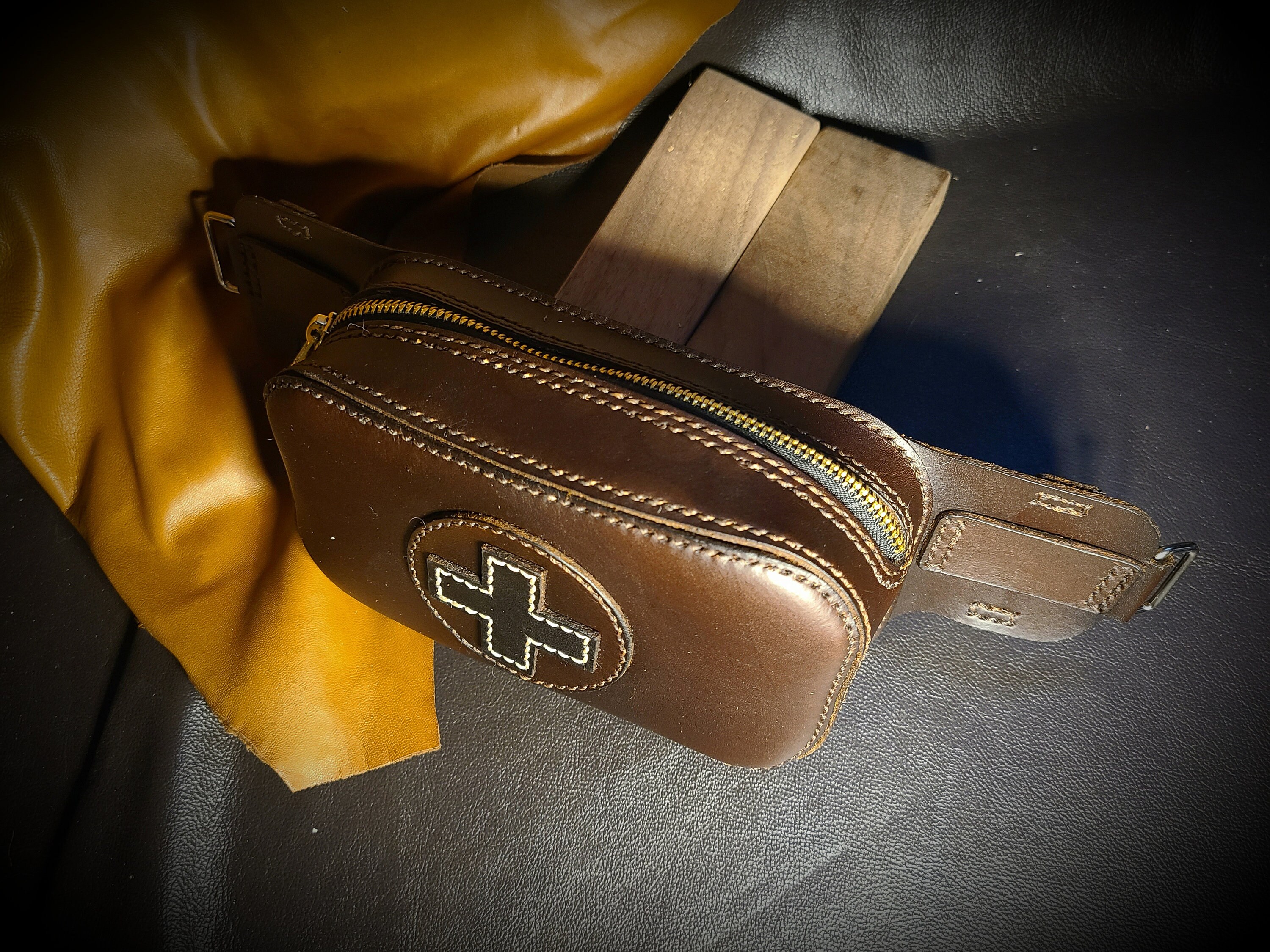 Utility Fanny Pack Leather Pattern With Video Tutorial Etsy UK