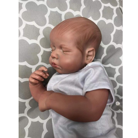 Lifelike Reborn Baby Dolls Boy 17-Inch Soft Body Realistic-Newborn Full  Body Vinyl Real Life Baby Dolls for Kids Age 3 4 5 6 7 +