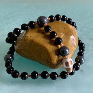 Jasper and Hematite Rosary Prayer Beads