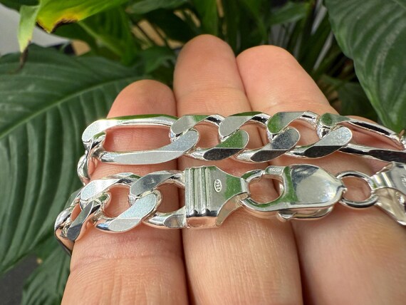 thumbnail image 2 of Savlano 925 Sterling Silver Italian Mariner Link Kenya 2 of 13