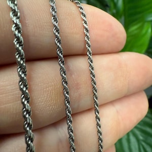 Vintage 925 Sterling Silver Italy Necklace - Etsy