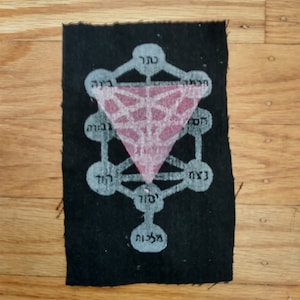 Queer Kabbalah Tree of Life patch