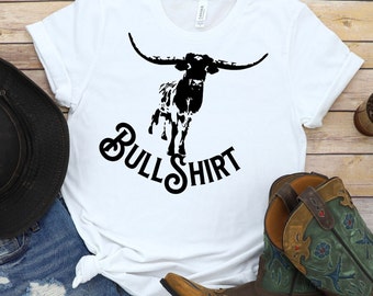 Longhorn Bull SVG - Funny Western Rodeo Design (Digital Download)