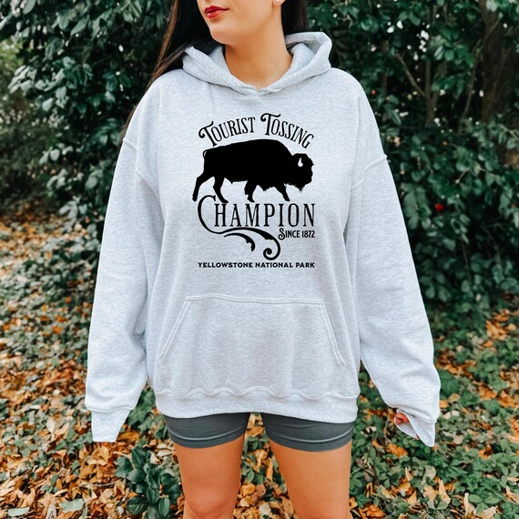 American Bison Make-up-Tasche „Do Not Pet The Fluffy Cows“ – Segeltuch, 24x17 Cm, Mit Reißverschluss