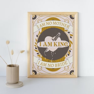 I Am King Florence + The Machine Digital Download Poster
