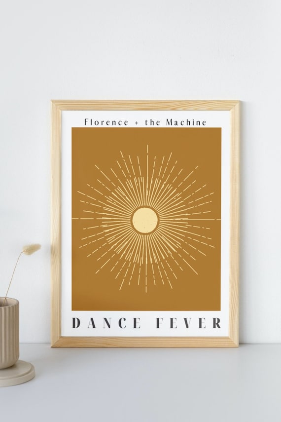 Dance Fever Florence and the Machine Poster Digital Downlaod